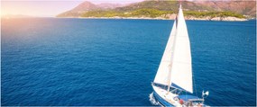 Tablou - Excursie cu navă (120x50 cm)