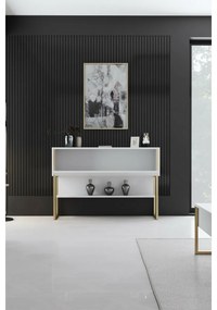 Comodă Luxe White and Gold