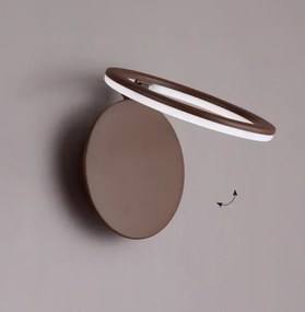 Aplica de perete PALERMO LED/16W/230V maro