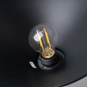 Lustră pe cablu Sollux SL.1326 ZUMA 1xE27/15W/230V negru