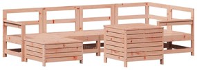 3250986 vidaXL Set canapele grădină, 7 piese, lemn masiv brad douglas