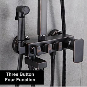 Coloana Dus 4 Functii, Negru Antichizat, Smack, Esn 1736
