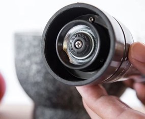 Cole&Mason DERWENT set 2 râșnițe sare și piper, 19 cm, antracit