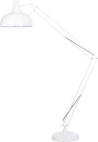 Lampadar, lampa de podea moderna, brat articulat, finisaj alb, GIANT-XL-W MUNO Design