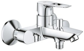 Baterie cada-dus monocomanda Grohe Start Loop crom lucios