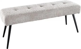 Bancheta tapitata design modern Boutique 100cm, champagner greige