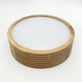 Brilagi - Plafonieră LED CARVALHO MODERN, 1xE27/60W/230V, Ø 27,5 cm, stejar