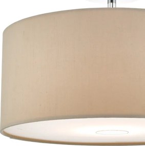 Där Lighting RON6529 - Lustră pe cablu RONDA 1xE27/60W/230V negru/bej