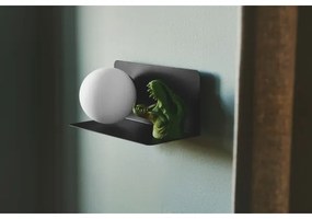 Aplică cu raft Nordlux LILIBETH 1xE14/25W/230V negru