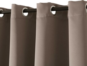 Draperie maro deschis OXFORD 140x250 cm Agatat: Rejansa