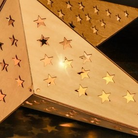 Brilagi - Decorațiune LED de Crăciun, stea, 59x55 cm, LED/2xAA