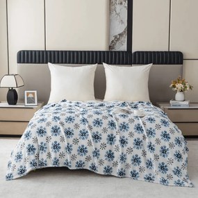 Patura cocolino ICY FLAKES, alba Dimensiune: 200 x 220 cm