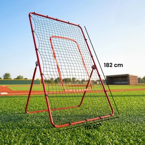 SPORTNOW Plasă de Rimbalans rimbalzator pitchback retur | Aosom Romania