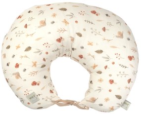 Perna pentru gravide si alaptare, husa detasabila din bumbac 100% si umplutura antialergica BabySoft , Comori din natura, Amy