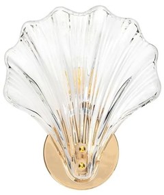 Aplica de perete design decorativ Scoica aurie