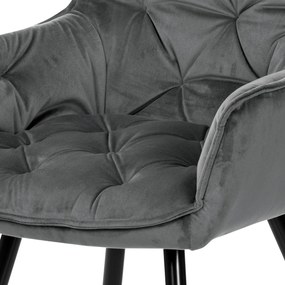 Set de scaune de sufragerie DCH-421 GREY4, 2 buc.