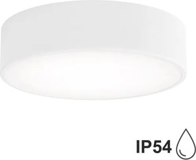 Brilagi - Plafonieră LED RGBW dimabilă pentru baie CLARE, 2xE27/9W/230V, IP54, Wi-Fi, albă