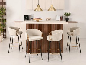 Scaun Carma H (crem + negru). 1110655