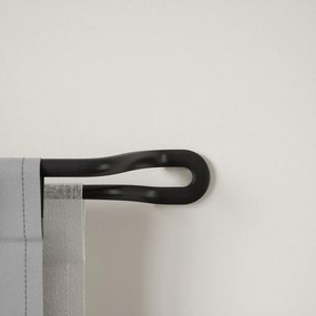 Galerie de perdea extensibilă 107-305 cm din oțel Midnight – Umbra