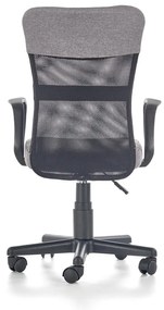 Scaun pentru copii Timmy, gri/negru