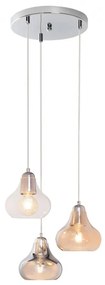 Lustra moderna cu 3 pendule Jezabel 7977 RX