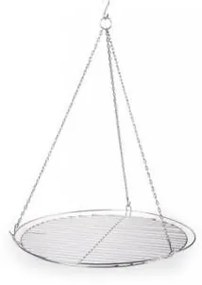 Grilaj, grill, pentru gratar, rotund, cu lant, 50 cm, Perfect Home 
