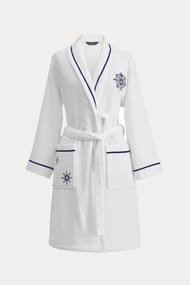 Halat pentru femei MARINE LADY + prosop + prosop de corp + cutie cadou S Albastru închis / Navy