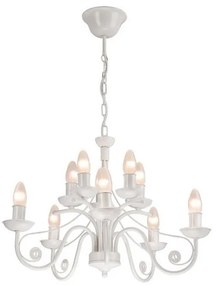 Lustră pe lanț DONATO 10xE14/40W/230V