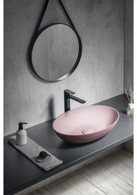 Sapho - Lavoar pentru blat FORMIGO 60x40 cm beton/roz