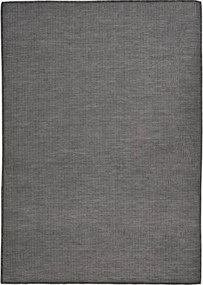 vidaXL Covor de exterior, gri, 140x200 cm, țesătură plată
