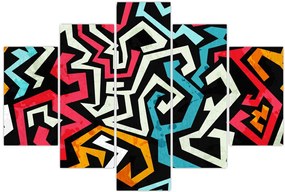 Tablouabstracție grafică (150x105 cm)