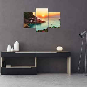 Tablou cu plaja frumoasă (90x60 cm)
