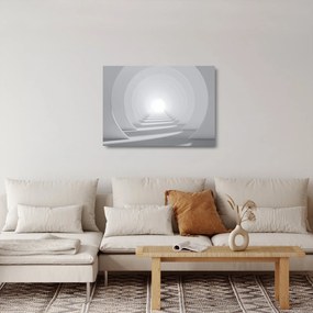 Tablou pe sticlă - 3D tunel (70x50 cm)