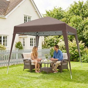 Outsunny Foisor Pliabil 2.4x2.4m, Foisor de Gradina Structura | Aosom Romania