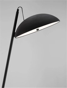 Lampadar, lampa de podea LED Flute negru