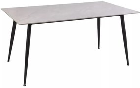 Masa Rion gri/negru L160x90 cm