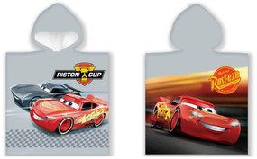Disney Mașini Cup poncho prosop de plajă 50x100cm