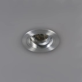 Set de 6 spoturi încastrate rotunde din aluminiu reglabile - Chuck