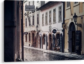 Tablou - Strada din Praga (70x50 cm)