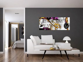 Tablou abstracției (120x50 cm)