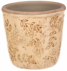 Vase ceramică pentru flori Flores retro, 13 x 12cm, 13 cm