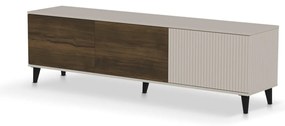 Comoda TV Random 2 RTV-2 casmir/nuc/negru L180 cm