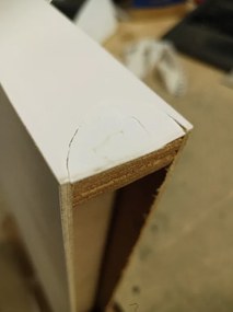 Reducere Polita de perete SHELORA 120x23,5 cm, alba II. calitate