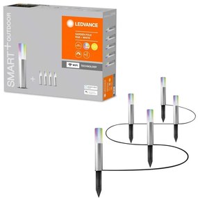 SET 5x lampă LED RGBW de exterior SMART+ GP5xLED/5,7W/230V IP65 Wi-Fi Ledvance