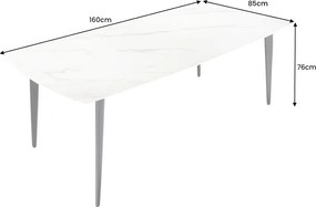 Masa dining design modern Milano 160x85cm