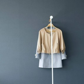 Cuier de perete alb din metal 38,5 cm Tower – YAMAZAKI