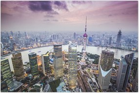 Tablou - Shanghai, China (90x60 cm)