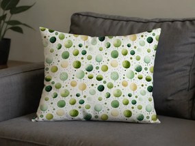 Husa de perna din bumbac poliester GREEN TREES POLY 50x70 cm, verde