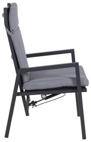 Scaun de grădină gri din metal Sintra – Garden Pleasure