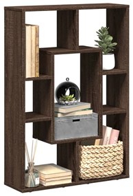 vidaXL Bibliotecă, stejar maro, 63x20x90 cm, lemn prelucrat